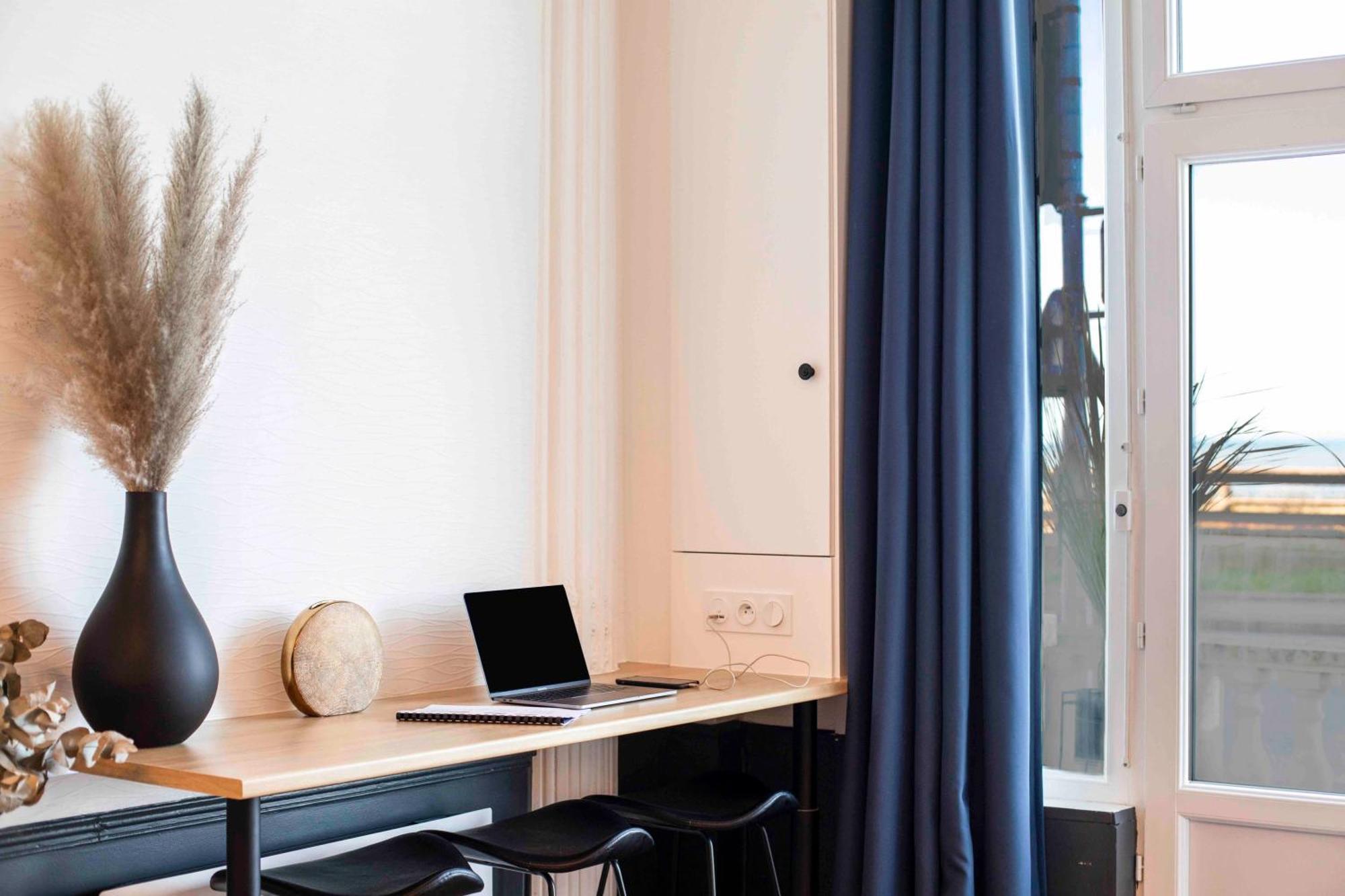 Welc'Home In Houlgate - Vue Et Acces Direct Sur Mer מראה חיצוני תמונה